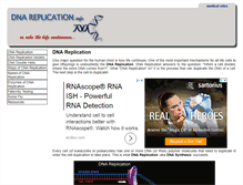 Tablet Screenshot of dnareplication.info